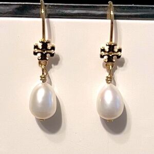 Tory Burch 12 MM Pearl Drop Earrings